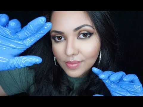 ASMR Scalp and Face Massage|  Brush ,Gloves and Oil