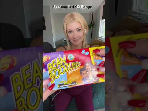 Let's get beanboozled!! 😵‍💫 ASMR Challenge 🥚🍿 #asmr #shortvideo #beanboozle