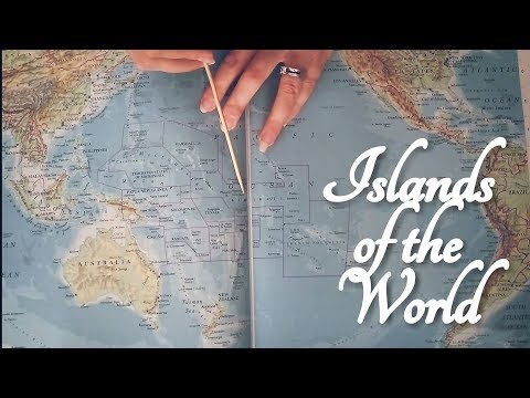 ASMR Islands of the World (Map Mondays)