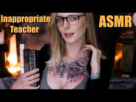 ASMR Flirty Teacher Asks You Out / Roleplay