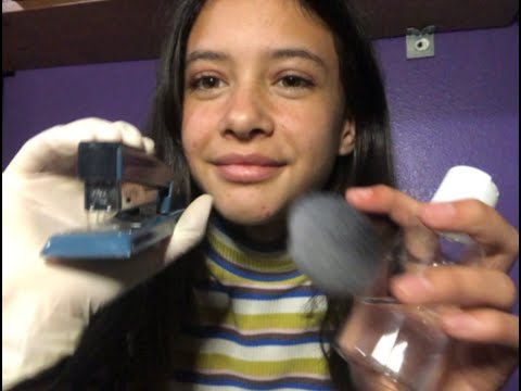 ASMR Treating you with the Wrong Props (ear piercing)
