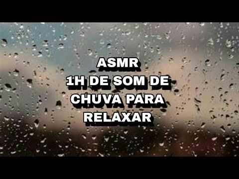 ASMR-1H DE SOM DE CHUVA PARA RELAXAR #asmr #sonsdeboca #relaxing #relaxar #rumo3k