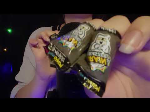 ASMR - Candy Wrappers (Crinkling Sounds & Microphone Rubbing) [No Talking]
