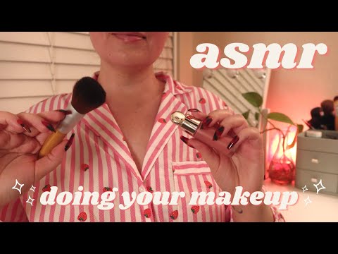 ASMR Makeup Application 🍓💕Soft-Spoken 💕💄 Relaxing Personal Attention