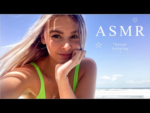 ASMR At The Beach *Self Isolate With Me*