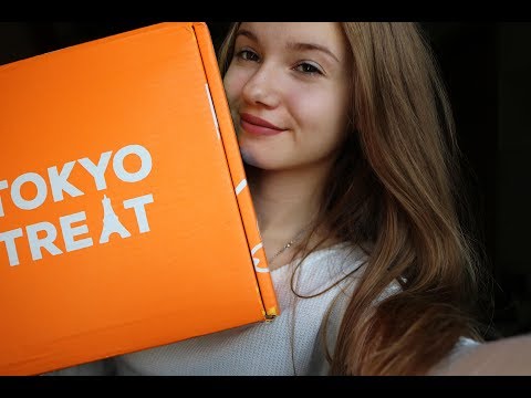 [ASMR] Eating ASMR! Unboxing another japanese candy box from Tokyo Treat!