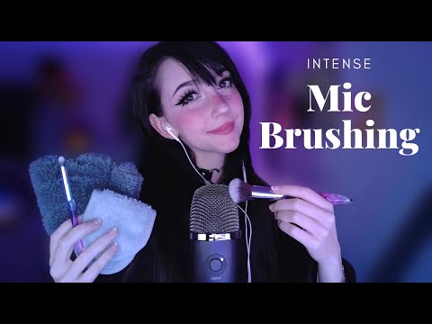 ASMR ☾ 𝐁𝐫𝐮𝐬𝐡𝐢𝐧𝐠 𝐘𝐨𝐮𝐫 𝐁𝐫𝐚𝐢𝐧 [mic brushing without cover, fabric sounds] Dec. Special 2/10 ✨