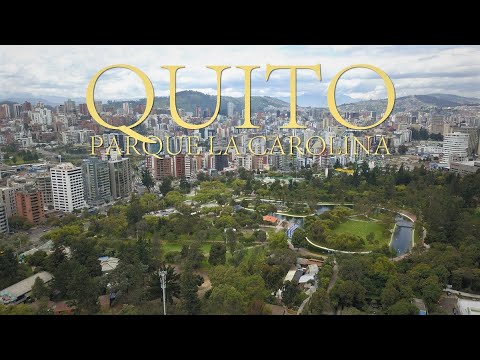 QUITO - PARQUE LA CAROLINA, Walking in Quito,
