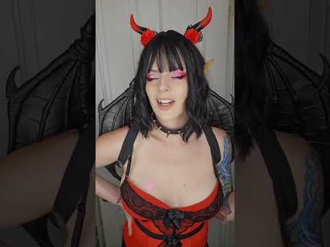 If she says "love" you better be careful because she doesn't mean "love". #succubus #succubuscosplay