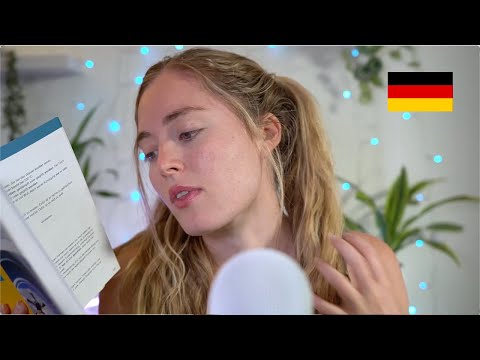 ASMR Whispering You To Sleep 💤 Boring German Verb Conjugations (tapping, page turning, slow whisper)