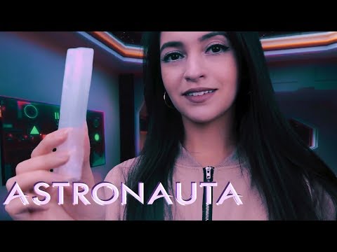 [ASMR] ASTRONAUTA 🚀 Exame Físico, Roleplay Médica Série Futurista l SPACE ASMR