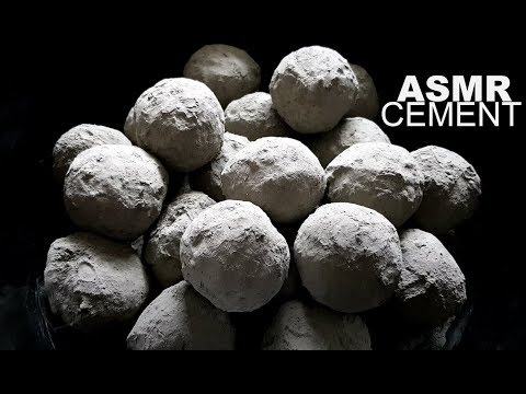 ASMR : Satisfying Pure Cement Ball Crumbles #243