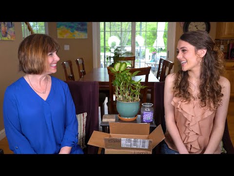 Unboxing Arbonne with Mom
