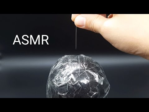 Stab the microphone with a pin.  - ASMR Scratching Mic I No Talking I Satisfying Video