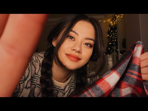 [ASMR] Helping You Fall Asleep| Roleplay | Personal Attention | Face Brushing | Body Massage