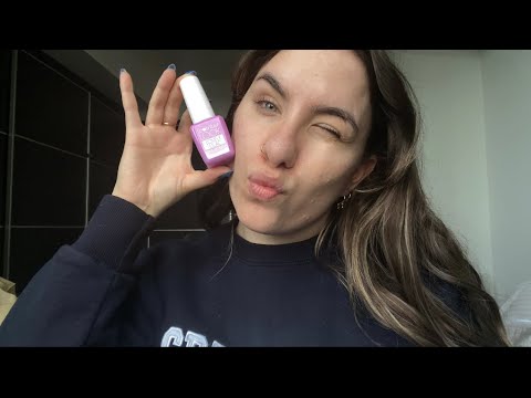 ASMR Best Friend Does your Nails (kids toy roleplay)