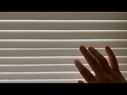 ASMR Window Blinds Tapping & Scratching
