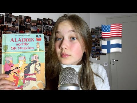ASMR Reading Disney Stories in Two Languages
