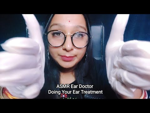ASMR Ear Doctor Examining And Massaging Your Ear | @asmranannya #doctorroleplay #earexam