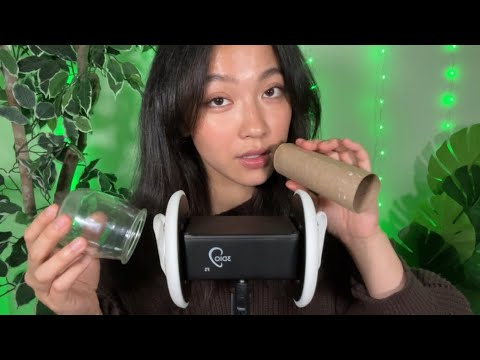ASMR Cupped Mouth Sounds/Whispers, Fluffy Mic Scratches, Tapping & Scratches, Layered Sounds + MORE