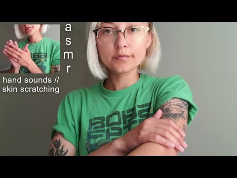 ASMR | Hand Sounds & Skin Scratching NO TALKING