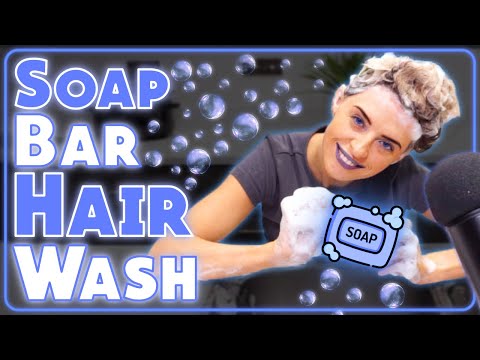 [ASMR] Suds over sink | Hair Washing | Shampoo Bar !!!