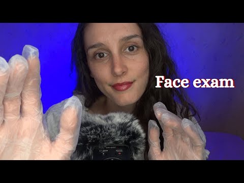 ASMR: Je t'examine le visage ! (facial exam, skin, developpement personnel, body positive)