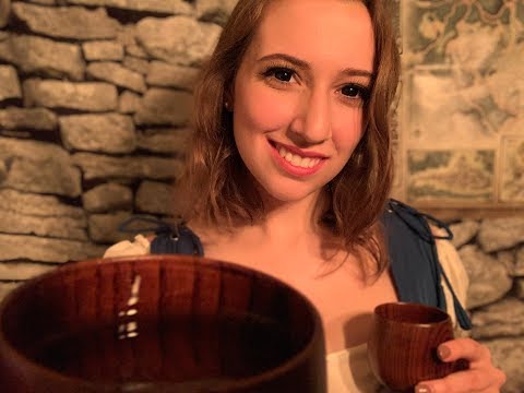 [ASMR] • Nosey Barmaid Fixes You Up  • Personal Attention  • Singing/Humming  • Face Touching