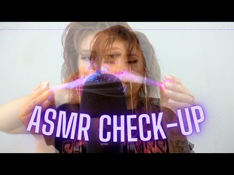 ASMR CHECK-UP, where you been at my guy? 🧐