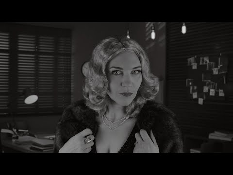 ASMR Detective RP (soft spoken film noir story, long monologue and lots of personal attention)