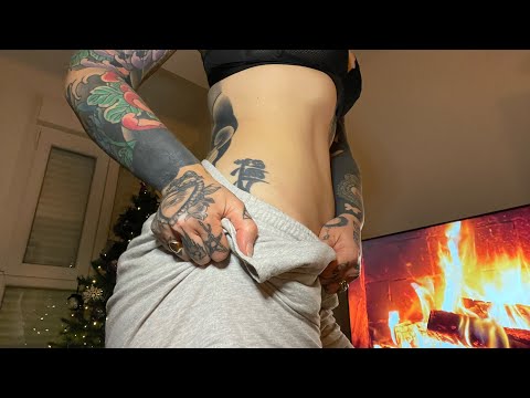 ASMR | Short Scratching. Pulling low 🔥. Skin Padding and Rubbing. Cozy ambient ✨