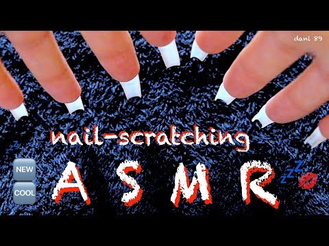 💤 Nail-SCRATCHING ear-to-ear ASMR 🎧 So cool sound for relaxation 💋 ↬ with natural long nails ↫ ◈
