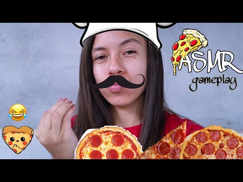 (ASMR PORTUGUÊS) Pizzaria Gameplay| Jogo de Fazer pizza + Sussurro + Voz Suave