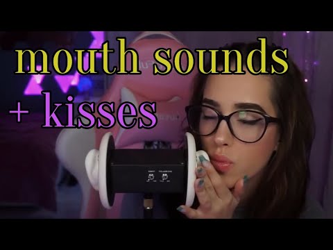 ASMR| Mouth sounds + kisses