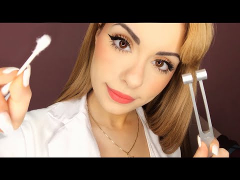 ASMR Doctor Ear Exam Ear Cleaning Hearing Test Roleplay 👂 Medical Otoscope, Tuning Fork, Soft Spoken