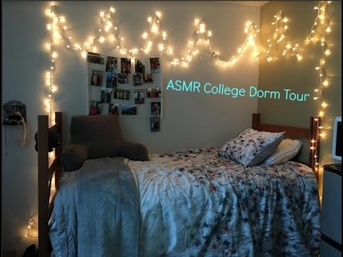 ASMR College Dorm Tour (Soft Spoken Narrative)