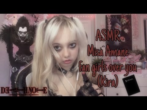 ASMR Misa fan girls over you (Kira/Light) 🍎
