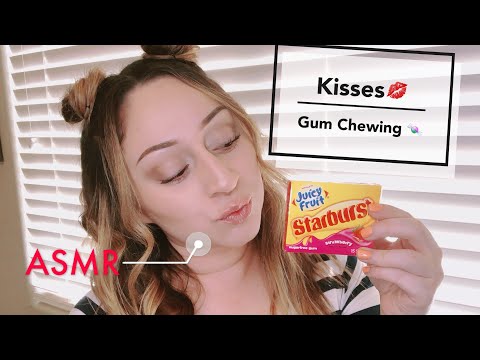 ASMR Kisses&GumChewing 🍬💋