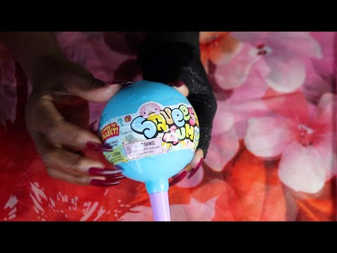 SQUEESY YUM LOLLIPOP ASMR TINGLY SUPRISES INSIDE
