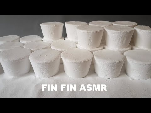 ASMR : Super Soft Baking Soda&Sand Pots Crumble #299