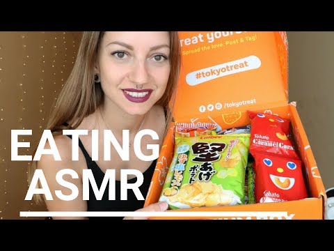 ASMR MI PRIMERA VEZ COMIENDO DULCES JAPONESES!!/ TokyoTreat