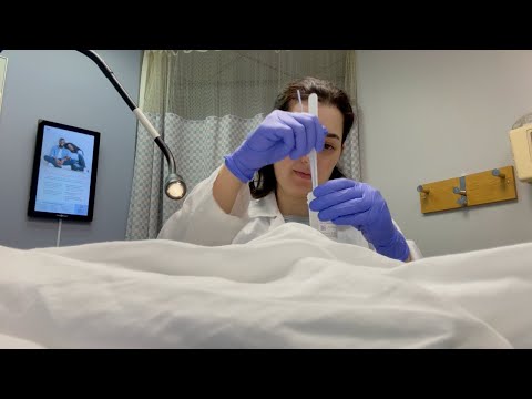 ASMR| Seeing the Gynecologist- Getting Your Annual Exam and Papsmear!( real medical office roleplay)