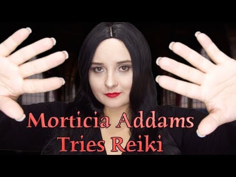 Morticia Addams Tries Reiki ♥✨♥ [ASMR RP]