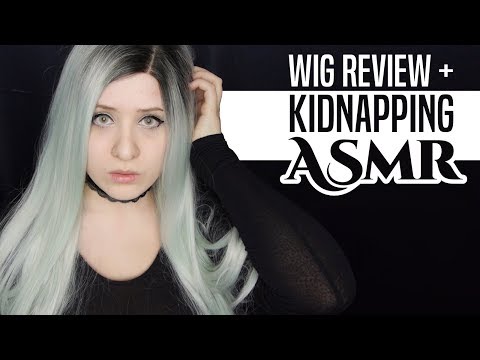 ASMR - Wig Review (Evahair.com) + Stalkergirl Kidnapping Roleplay  - CLOSE UP Whispering - ASMR Neko