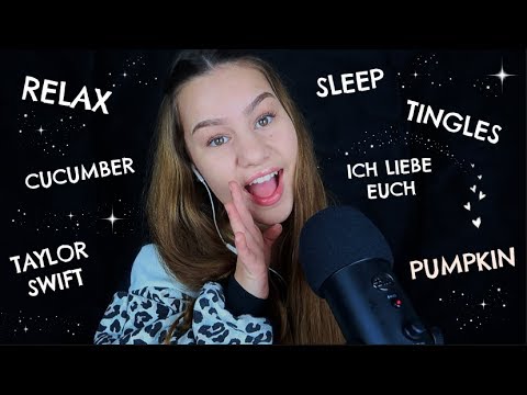 [ASMR] TRIGGER WORDS + MOUTH SOUNDS🧡 | PERSONAL ATTENTION | ASMR Marlife