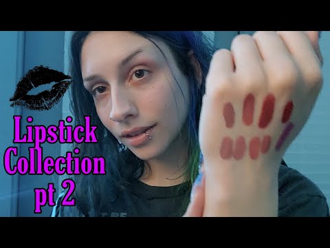 Lipstick Collection ASMR Pt 2!