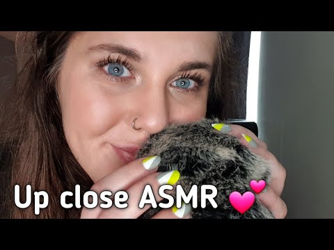 ASMR // Very up close personal attention 💜 / Hand movements / Applying Mascara on you //