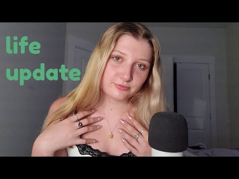 ASMR fast + aggressive triggers (with a ramble life update)
