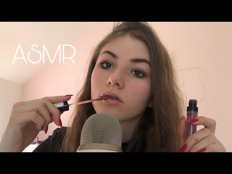 ASMR- Lipgloss & Mascara Sounds! (Mouth Sounds) [ASMR German/Deutsch]