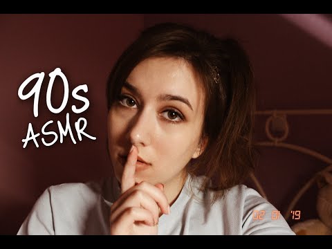 ASMR - 90's teenager does your makeup (and she's bored)